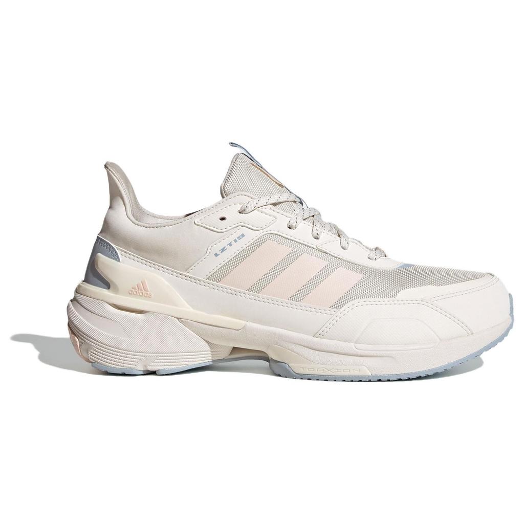Adidas Mts Guard Comfortable Sports Fabric Shock Absorption Increased Height Low Top Running Shoes Women Sneaker Beige IE3417
