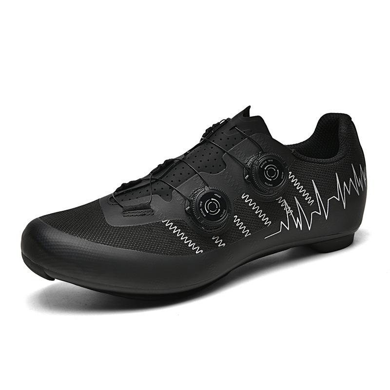 Scarpe da ciclismo da studente uomo e donna sbloccate scarpe da bici da strada e mountain bike antiscivolo suola dura scarpe da ciclismo taglia 47