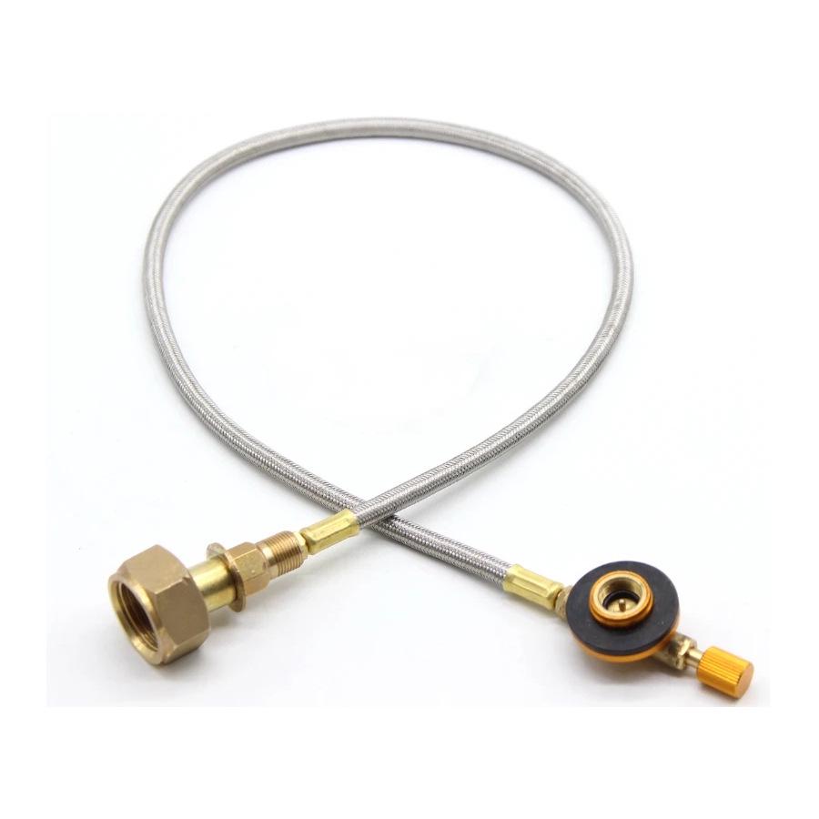 Camping & Hiking Gas Can Adapter: Card-Type Flat Can Inflation Connector