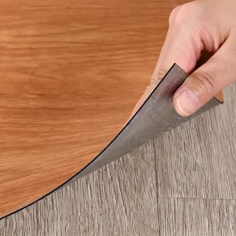 Roll of PVC Self-adhesive Wall Floor Covering Material, Marble and Wood Grain Vinyl Sheet with Aluminum Foil Backing, Dual Purpo