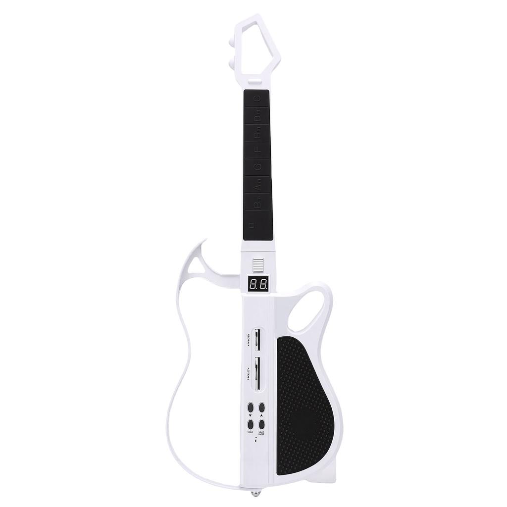 Kids Music Electric Guitar Stringless Smart Guitar Toy Musical Instrument Rechargble with LED Lights for Boys Girls 3 Yrs Old