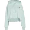 Moletom Cropped com Capuz Stella McCartney, Suéter Confortável de Manga Longa Feminino JZ0655