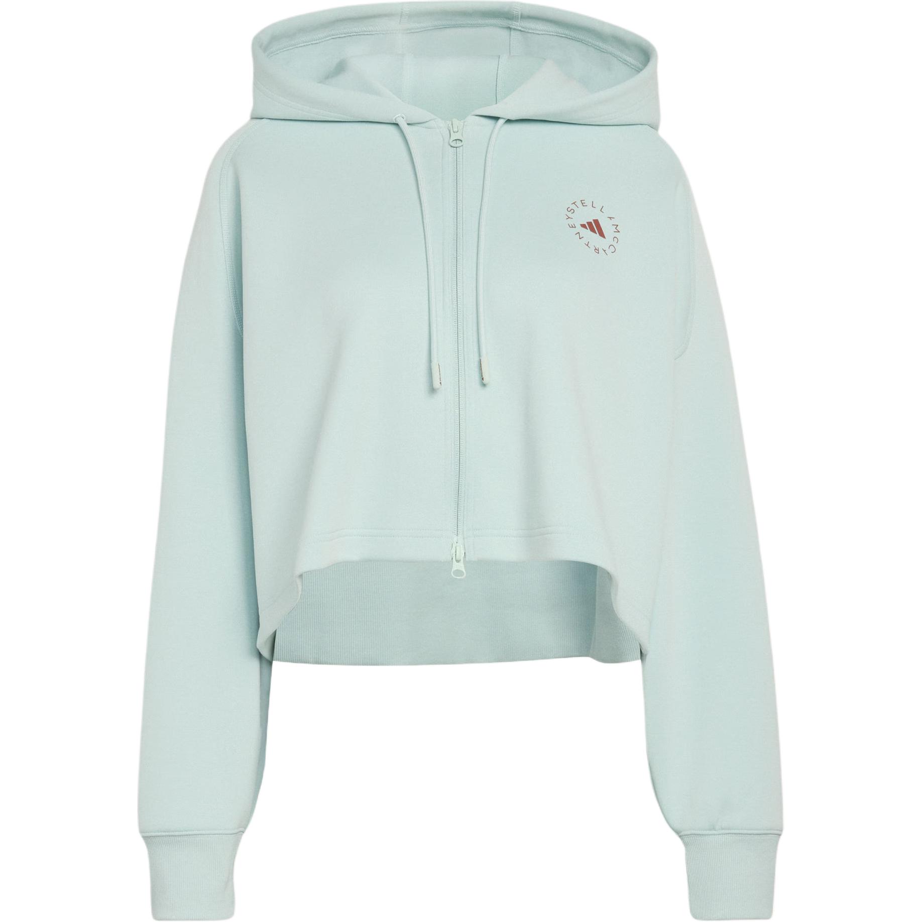 Adidas Stella McCartney Cro Hooded Pullover Long Sleeve Sweatshirt Women Sweatshirt JZ0655 S