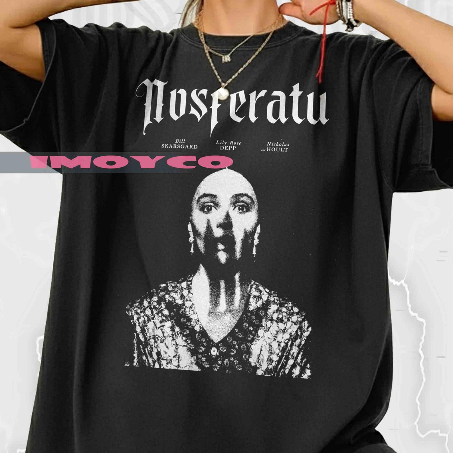 Nosferatu 2024 T-Shirt, Robert Eggers Horror Movie Tee L