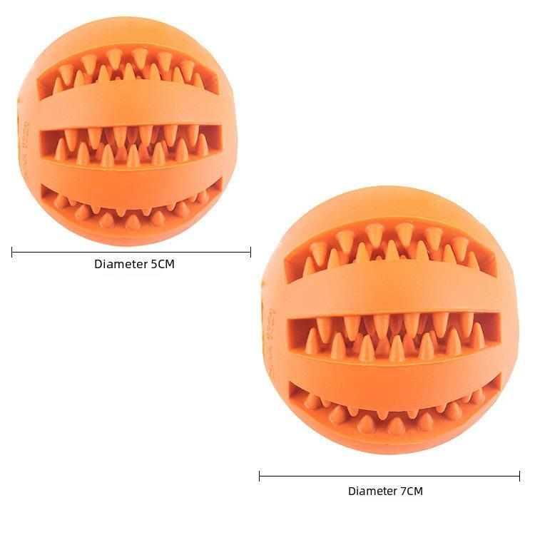 Hundefutter-Leckender Kauspielball: Interaktives, lehrreiches und zahnreinigendes Wassermelonen-Spielzeug.
