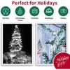 String Lights White, 49ft 306 LED 9mm Frosted Globe String Lights, 11 Modes Christmas Globe Lights, Xmas Tree Ball Lights Outdoor Mini Globe Light