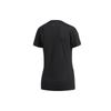 Adidas Run It Tee BoS Logo Print Sports Crew Neck Comfortable Casual American Vintage Short Sleeve T-Shirt Women Tops Black ED5864