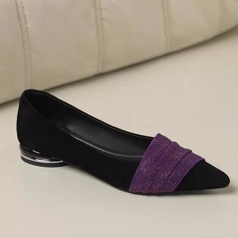 Spring New Designer Shallow Flat Shoes Casual Outdoor Hiking Comfortable Wear-resistant Fashionable Single Shoes