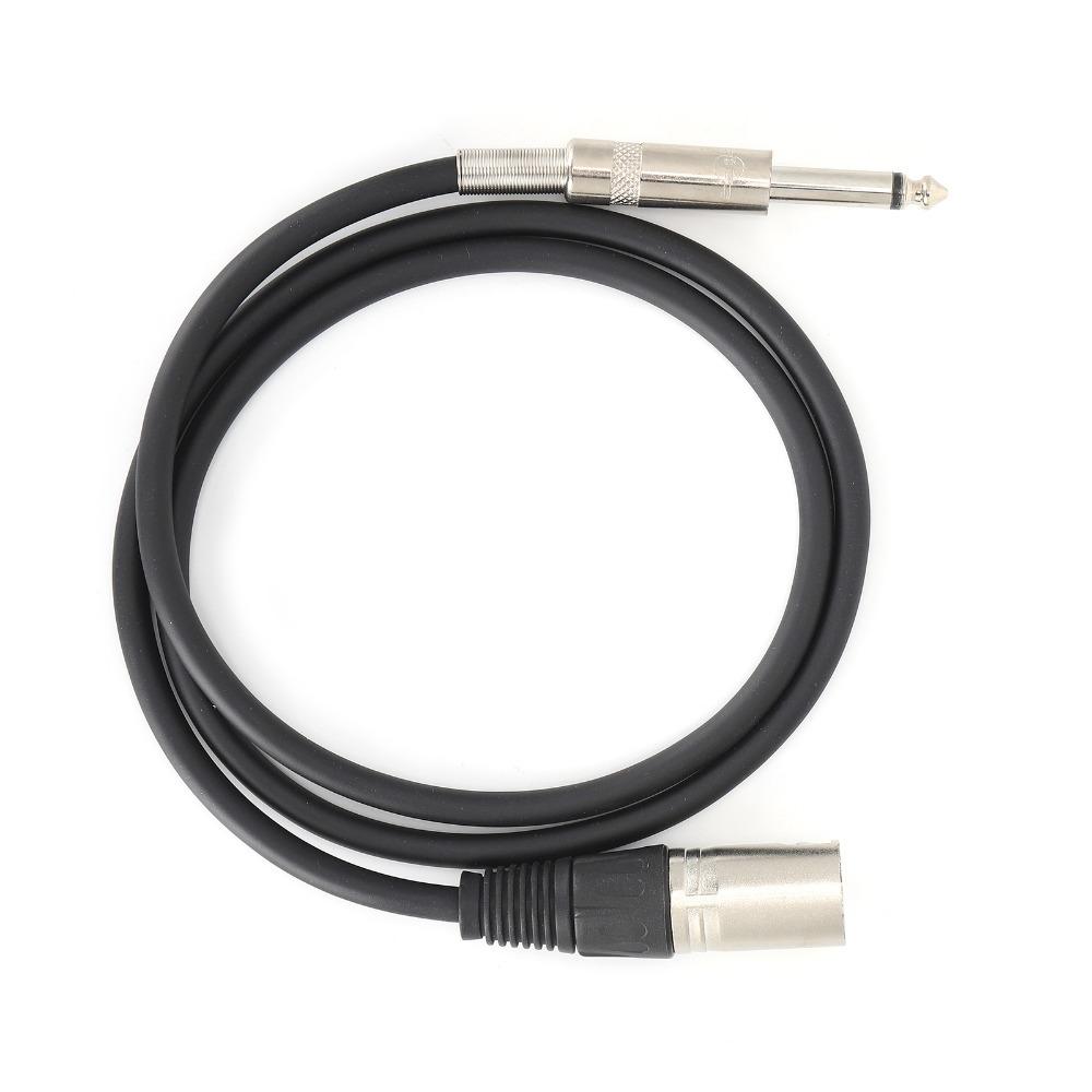 3PIN XLR Male To 1/4 Inch Male 6.35mm XLR Male To TRS Jack Microphone Line Stage Setup
