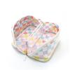 Clear PVC Makeup Case with Carry Handle, Top Closure Toiletry Bag for Bathroom Counter, Daily Packing, Home Use