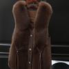 Imitation fox fur vest vest, young model, new model in autumn and winter, female Haining short model, foreign style, trendy outside wear