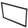 New Radio Panel Ultra-thin 1pc 2 DIN Black Dashboard