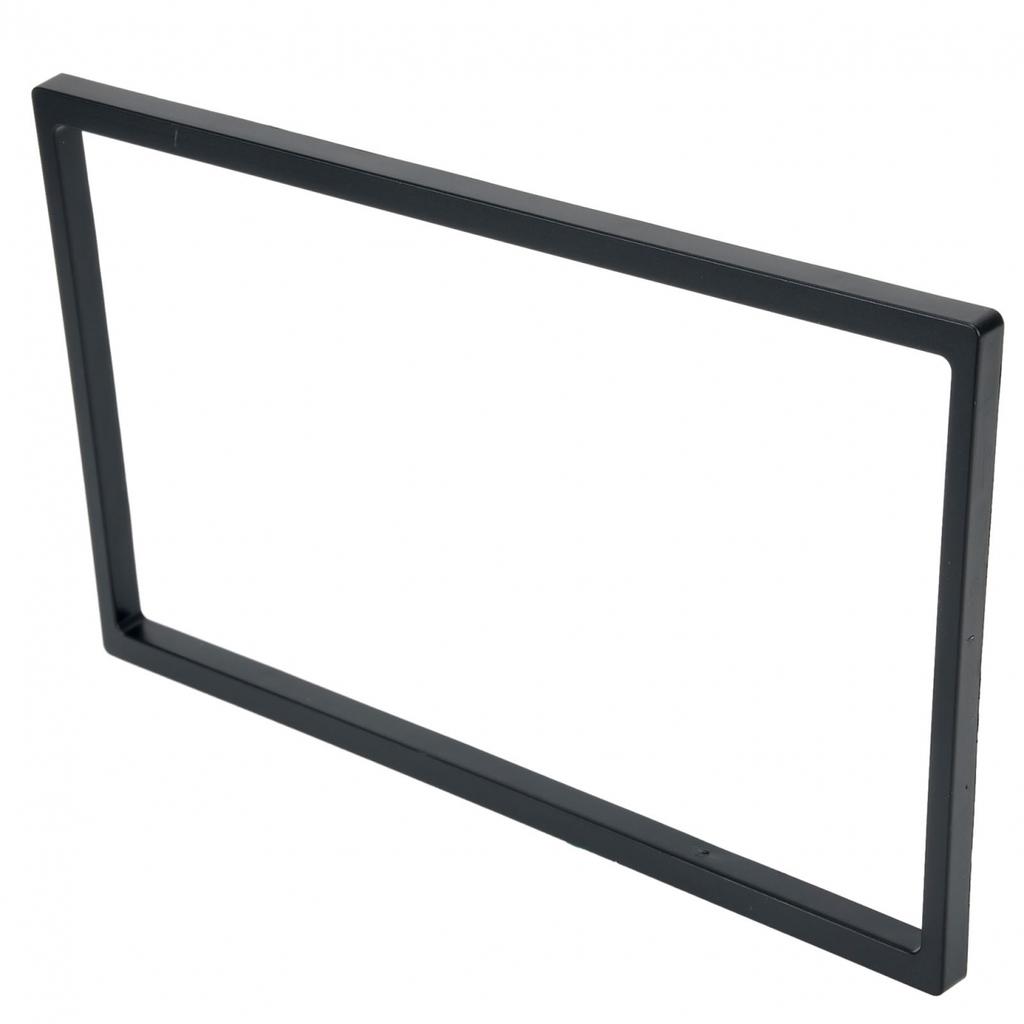 New Radio Panel Ultra-thin 1pc 2 DIN Black Dashboard
