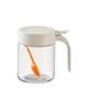 TLXT Japanese Style Glass Spice Jar Set