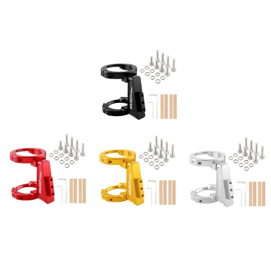 Folding Bicycle Front Bag Carrier Mount Adapter Cycling Parts Modification Accessory Portable Folding Bike Front Rack Adapter