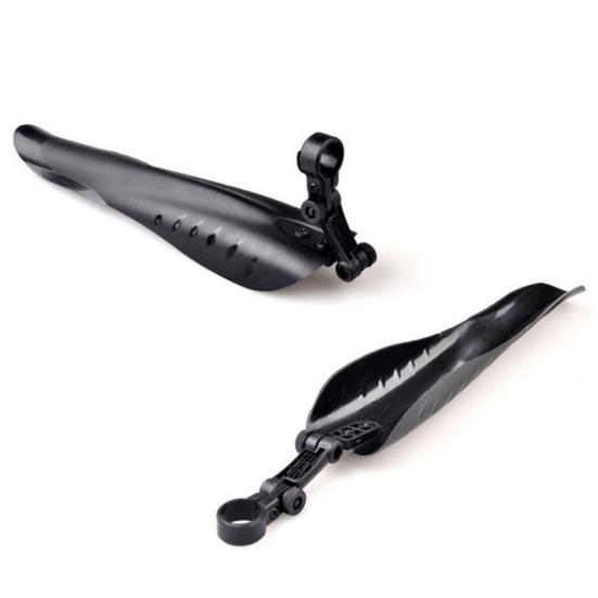 Puntos 2Pcs Bicycle Mountain Bike MTB Cycling Front Rear Fenders Splash Guard Mudguard