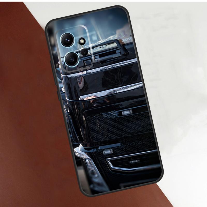 Cool Heavy Truck Car Case For Xiaomi Redmi Note 14 13 9 10 11 12 15 Pro Plus Cover For Redmi 15 C 13C 12C 10C 14C