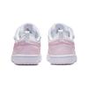 Nike Court Borough Low 2 White Pink Foam PS Sneakers DQ0473-100