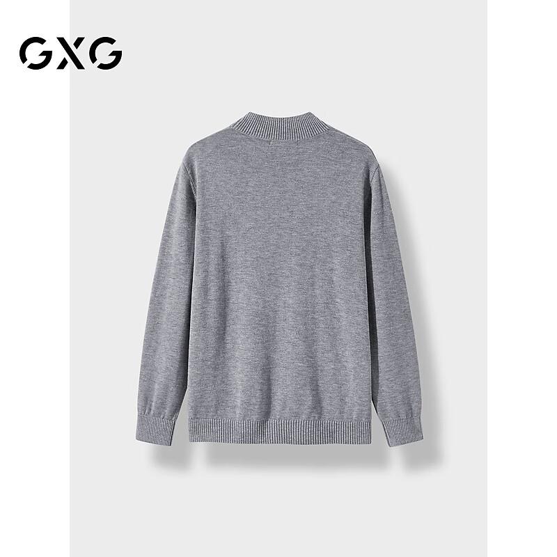 GXG Men's Wool-Blend Half-Turtleneck Knit Sweater