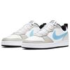 Nike Court Borough Low 2 'Blue Brown White' GS CW1624-100