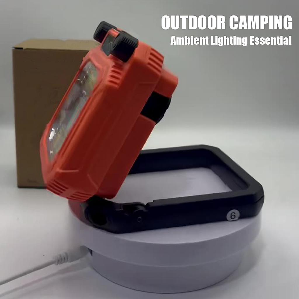 Hand Crank LED Camping Lantern Rechargeable Mini Flashlight Camping Lamp for Outdoor Emergency Lamp