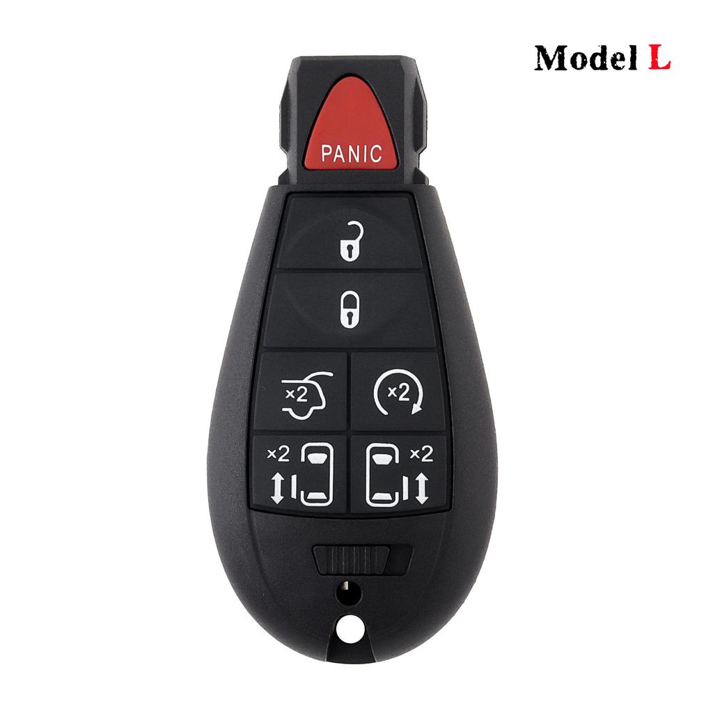 3/4/5/6/7 Buttons Car Remote Key Gq4-53T 56046955 Fit For Jeep,Chrysler,Dodge Ram- 1500 2500 3500 4500 5500 Key Shell Case