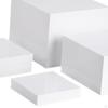 4x Buffet Riser Cube Display Nesting Acrylic Cake Food Stand for Candy Brunch