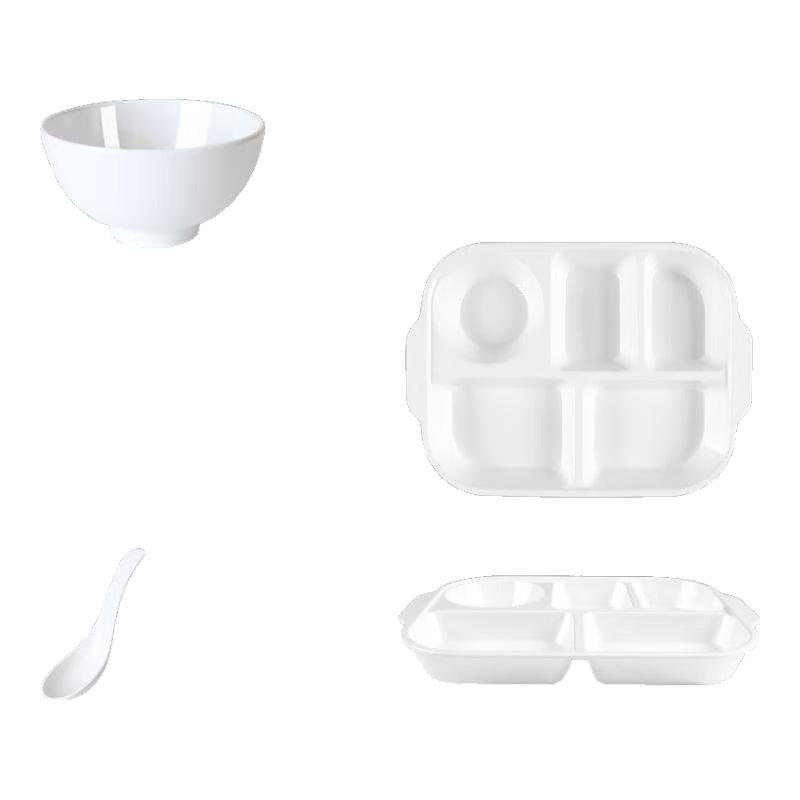 Qianxing Melamine Divided Canteen Tray