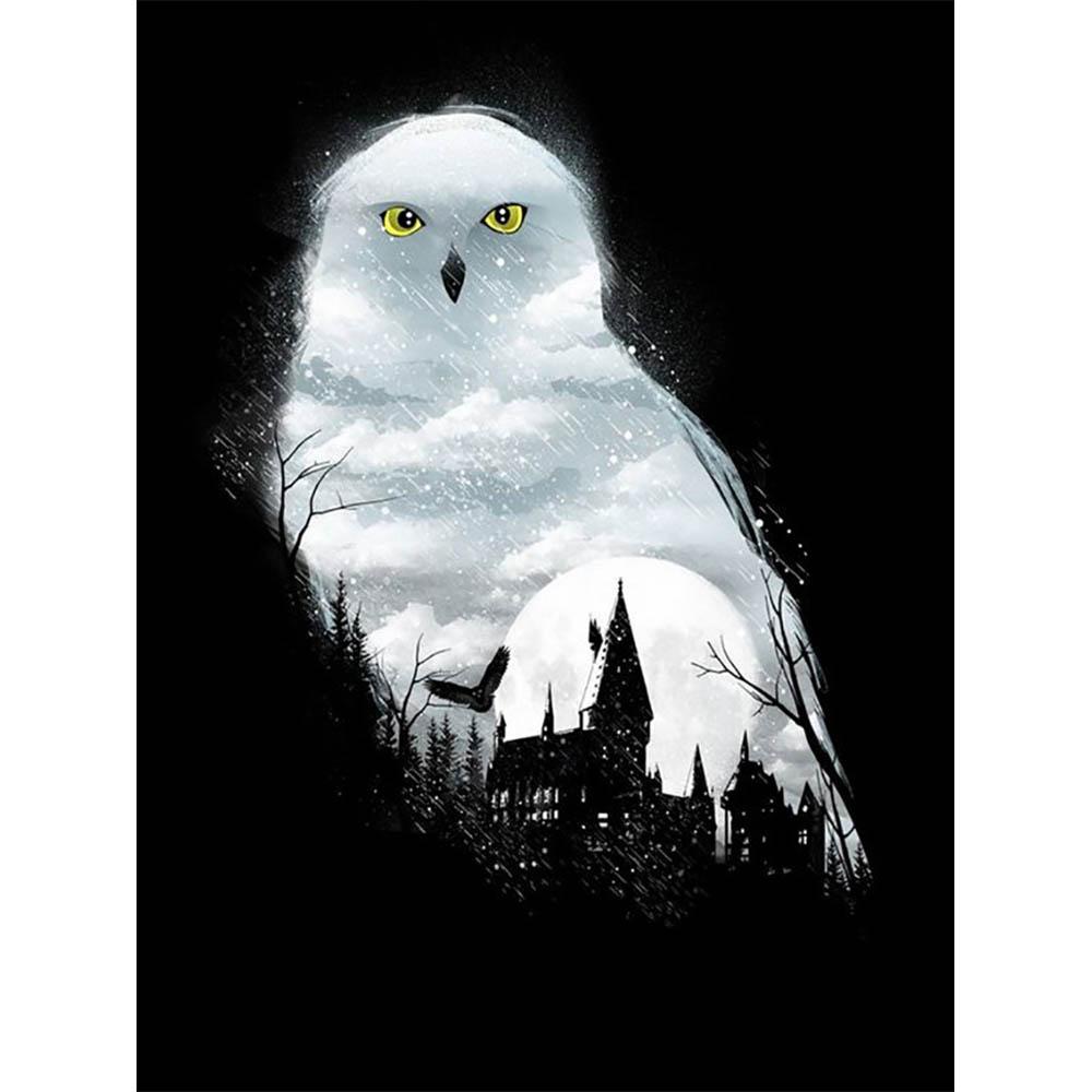 5D DIY Harry Potter Set Crafts Cross Art Stitch Mosaic Diamond Painting Magic School Decor Pixel Room Home Garden Large