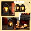 Halloween Tombstone Wind Lamp Creative Desktop Luminous Night Light Bar Haunted House Room Scene Atmosphere Lamp