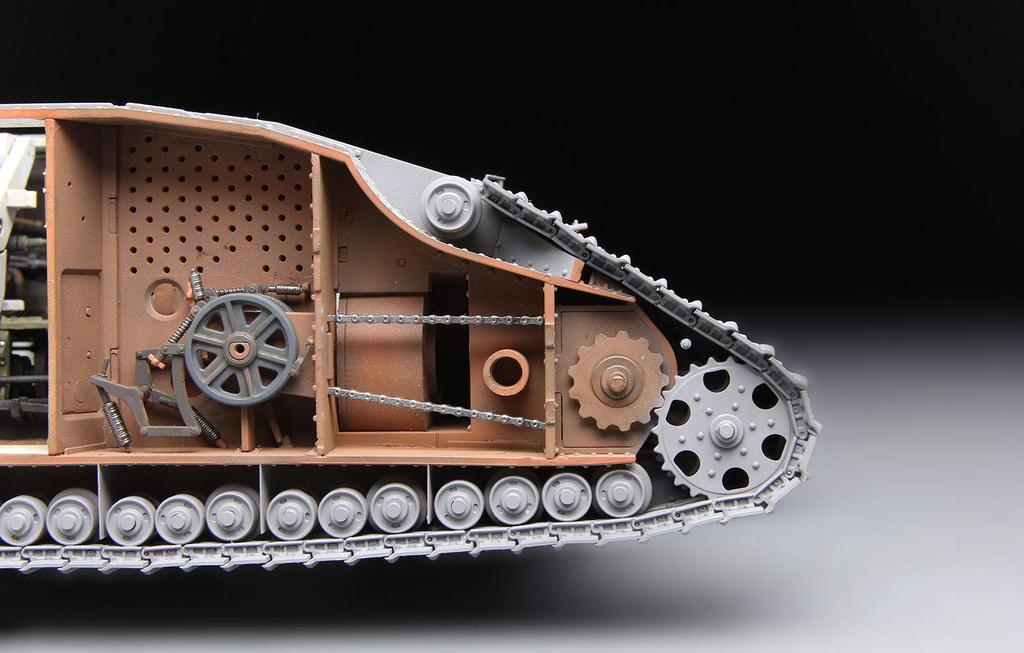 Meng Model 1/35 British Heavy Tank Mk.5 Male Plastic Model MTS020