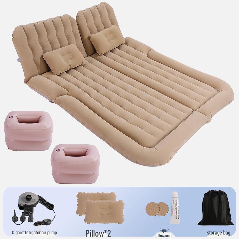SUV Rear Seat Inflatable Mattress: Travel Bed for Self-Driving Tours and Off-Road Vehicles