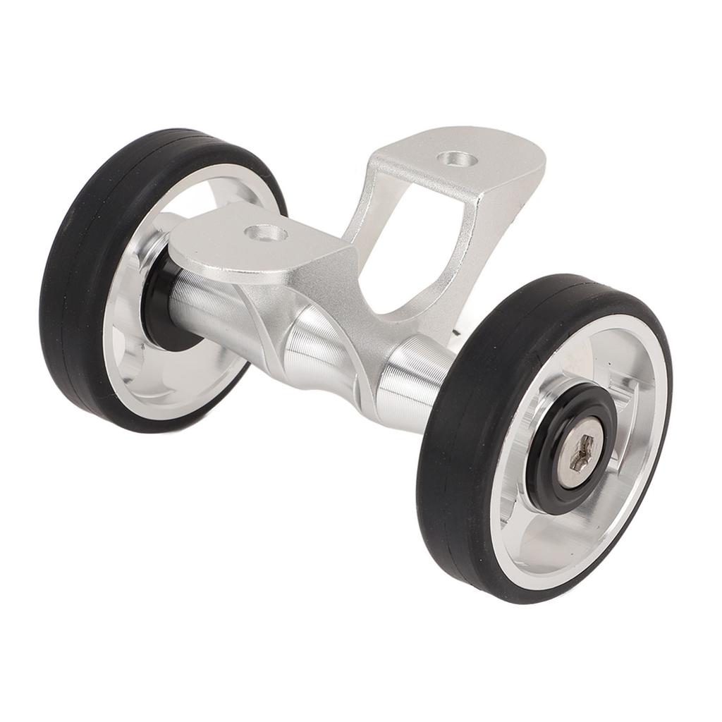 Bicycle Mudguard Easywheel Mudguard Rollers Wheels Double Wheel for for Brompton Folding Bike for Dahon