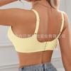 Damen Jelly-Streifen kabelloser BH, Komfort nahtlos Nacktes Gefühl Unsichtbare Dessous