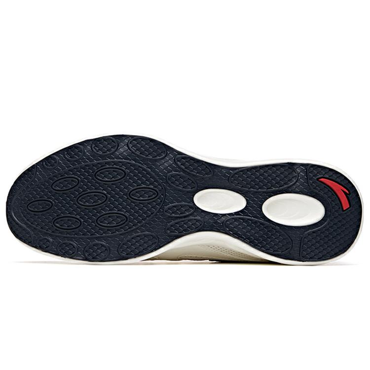 Anta Textile, Synthetic Leather Cushioning Slip Resistant Abrasion Resistant Coverage Low top Running Shoes Men's 912025567-4