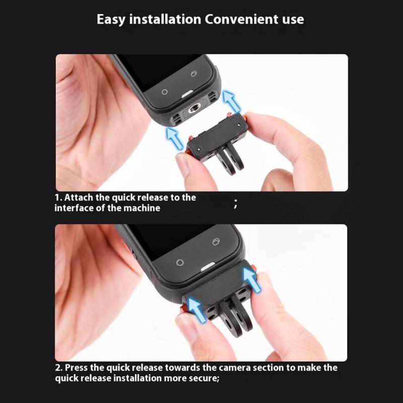 360 Degree Camera Magnetic Quick Release Mount Tripods Adapter Rapid Installation Design for X5/2