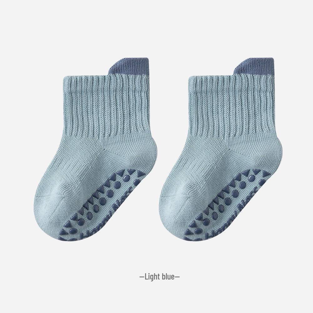 

Autumn Infant Non-Slip 3D Heel Socks for Early Walkers M (Foot length 11-13cm) 1-3 years світло-синій колір