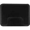 Henf 3 Ft. X 4 Ft. Salon Mat Barber Shop Chair Mat, Black Anti-Fatigue Floor Mats with Square Cut-Out for Salons, Stylists & Barber Shops, 1/2 In.