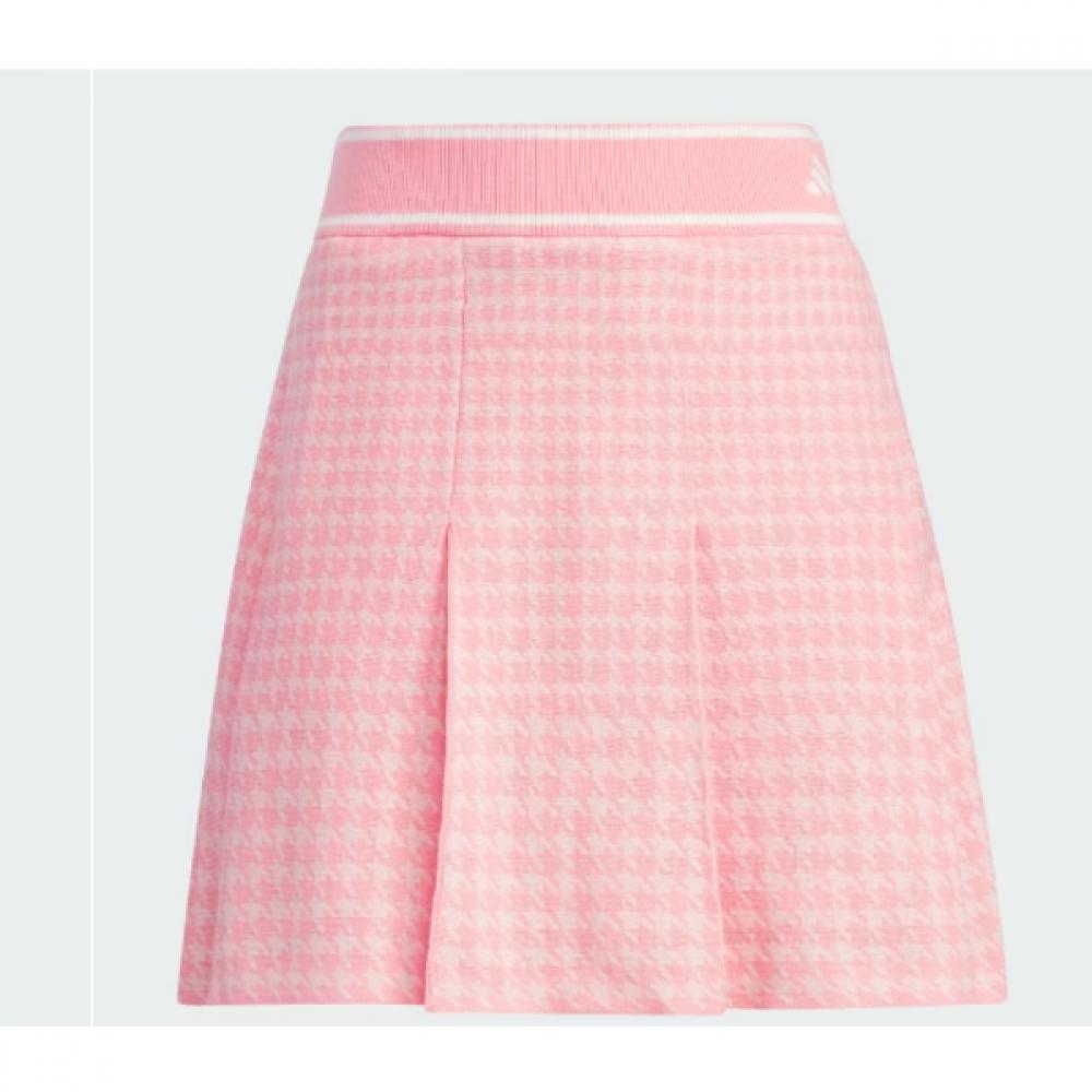 

Adidas Golf 24fw Primeknit Pleated Skirt Im7259 Pink/XS