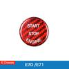 Carbon Fiber Engine Start Ignition Button Cover Sticker for BMW E70 E71 F25 F26 F01 F20 F21 F30 F10 Interior Trim