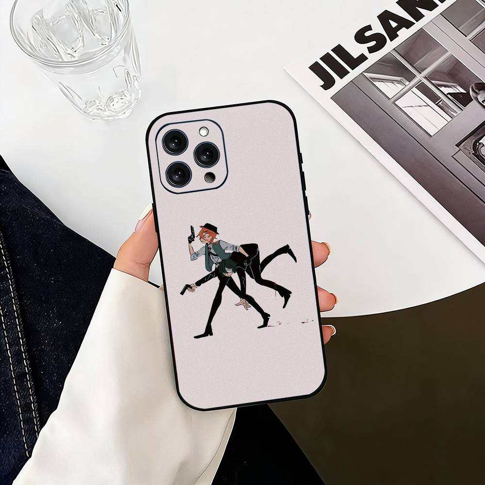 BSD D-Dazai Osamu   Phone Case Silicone Soft For IPhone 17 16 15 14 13 12 11 X XR Plus Pro Max Plus