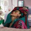 Cartoon F-Frida ART K-kahlo Blanket Warm And Soft Suitable For Bedroom Living Room Sofa Bed Office Travel Camping