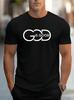 Unisexs God Is Good Graphic Print Tshirt Casual Short Sleeve Tshirt 1pack Heavyweight Comfortable Round Neck Soft Cute Top