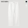 She S miSS baSic Cotton Straight Denim pantS SSmSlp12050