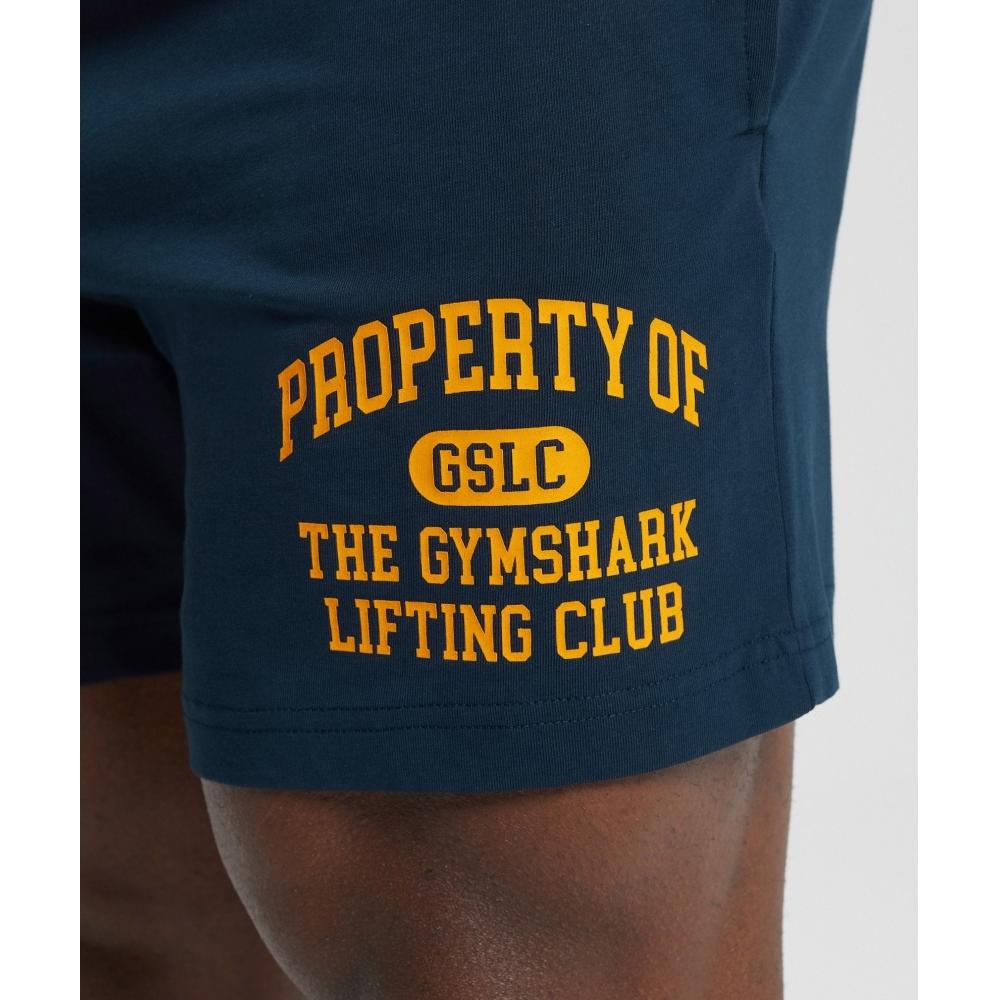 Gymshark Lehké žerzejové šortky Námořnická modř A5a6j Ub9p