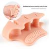 Triple-Hole Foot Arch Splitter with Shock Absorption Massage and Hallux Valgus Corrector Pad