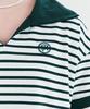 Metapeo Met Striped Collar Summer Dress Green