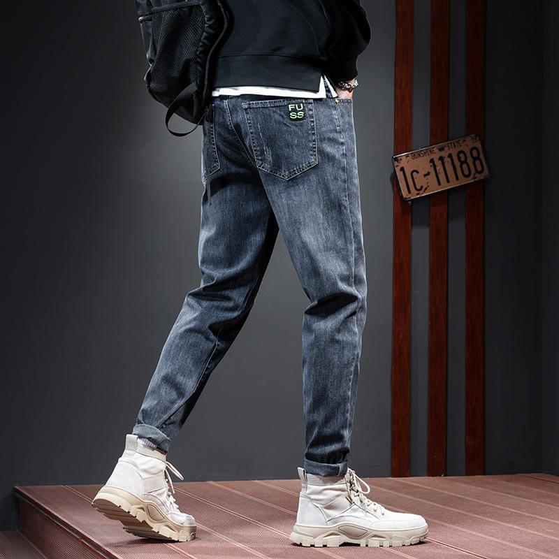Jeans Men'S Pants All Season Stretch Versatile Jeans Men'S