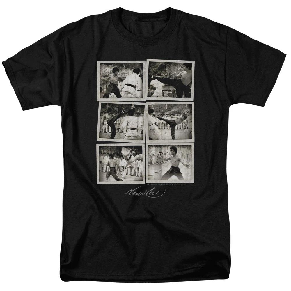 Bruce Lee - Snap Shots - Unisex Short Sleeve Children's T-shirt - Black