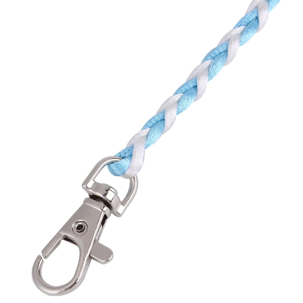 Small Pet Harness Cartoon Vest Clothes with Leash (Light Blue)